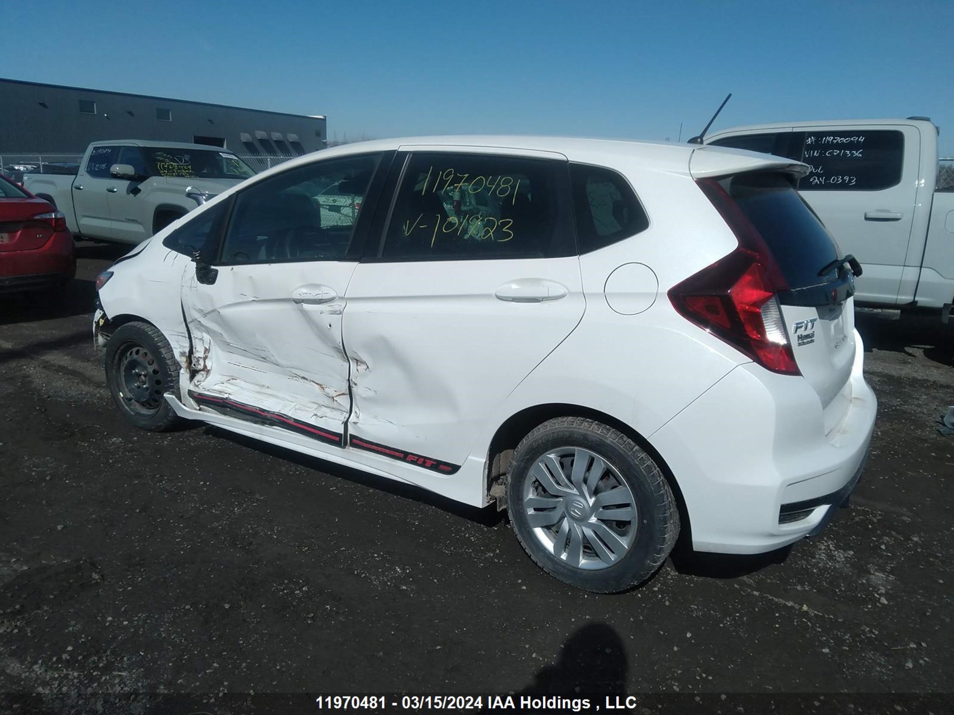 Photo 2 VIN: 3HGGK5H63KM101923 - HONDA FIT 