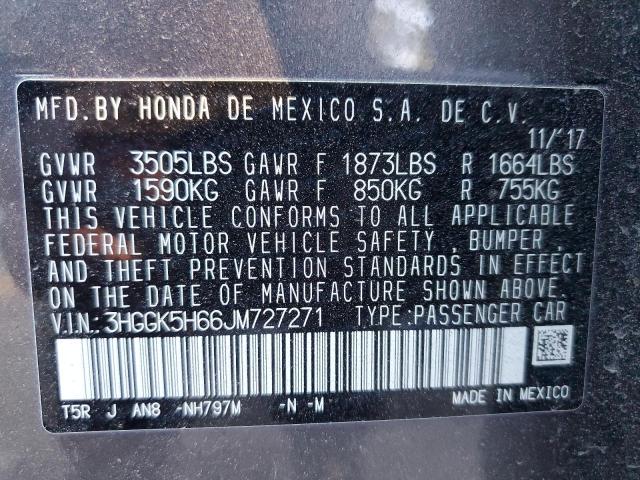 Photo 11 VIN: 3HGGK5H66JM727271 - HONDA FIT SPORT 