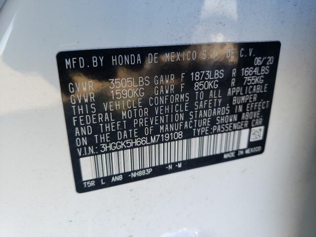 Photo 9 VIN: 3HGGK5H66LM719108 - HONDA FIT SPORT 