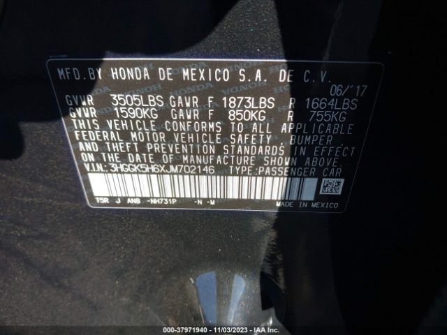 Photo 8 VIN: 3HGGK5H6XJM702146 - HONDA FIT 