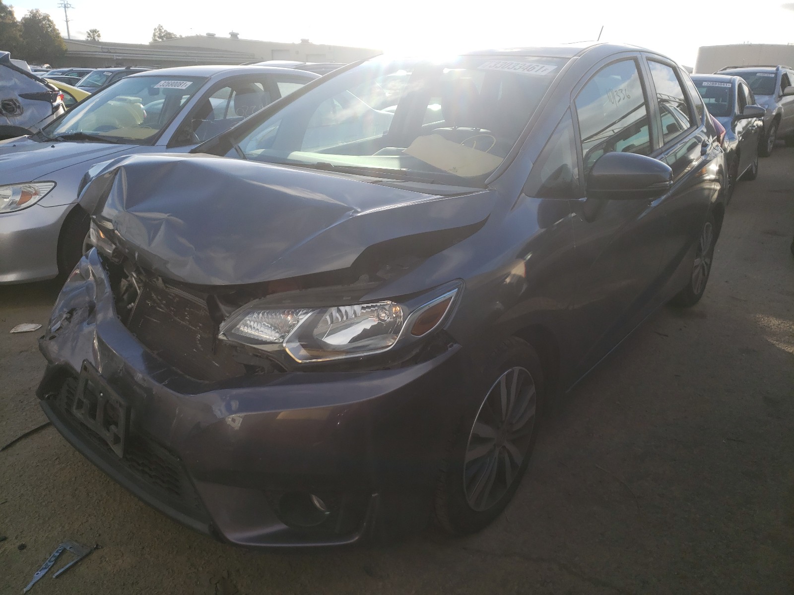 Photo 1 VIN: 3HGGK5H80FM736959 - HONDA FIT EX 