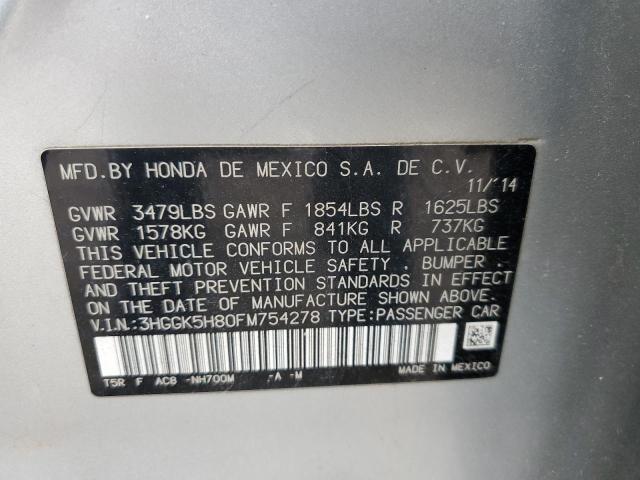 Photo 11 VIN: 3HGGK5H80FM754278 - HONDA FIT 