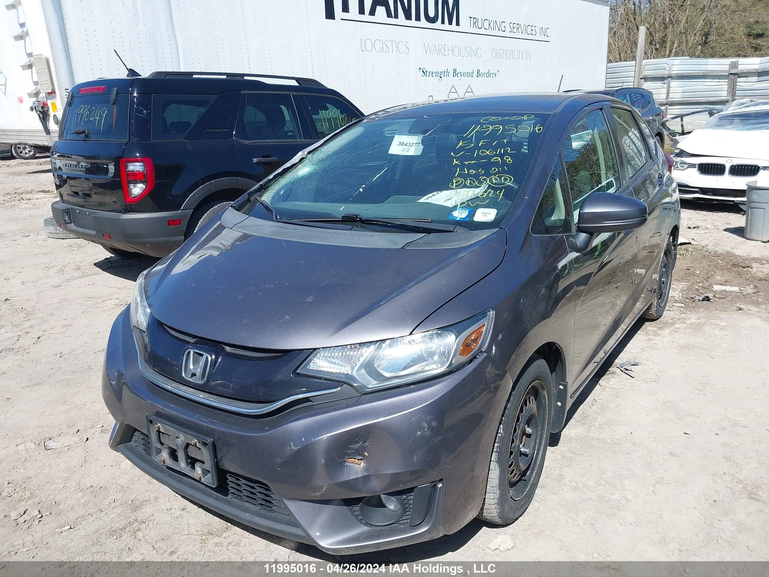 Photo 5 VIN: 3HGGK5H83FM106112 - HONDA FIT 