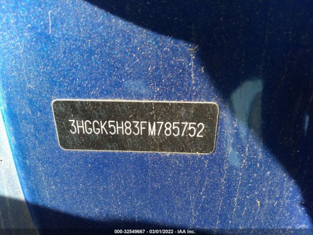 Photo 8 VIN: 3HGGK5H83FM785752 - HONDA FIT 