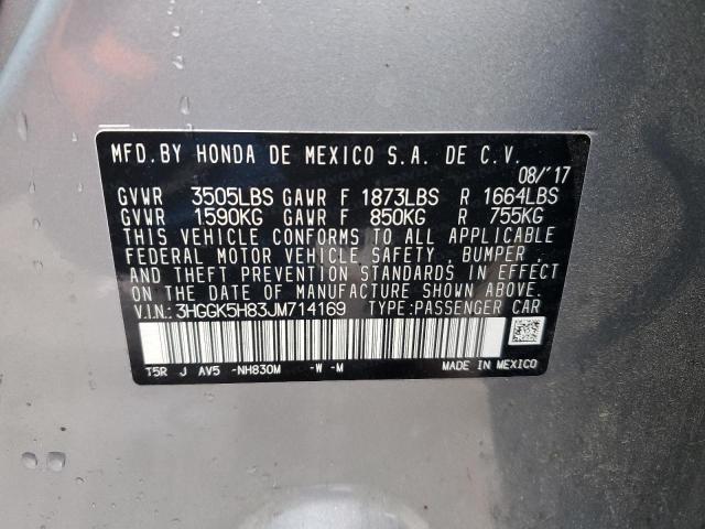 Photo 11 VIN: 3HGGK5H83JM714169 - HONDA FIT 