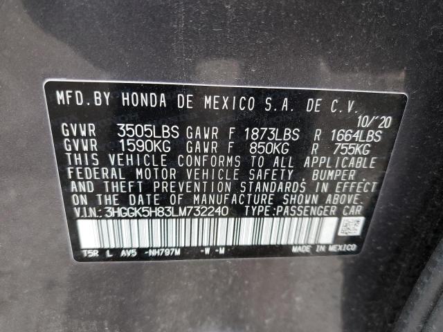 Photo 11 VIN: 3HGGK5H83LM732240 - HONDA FIT EX 