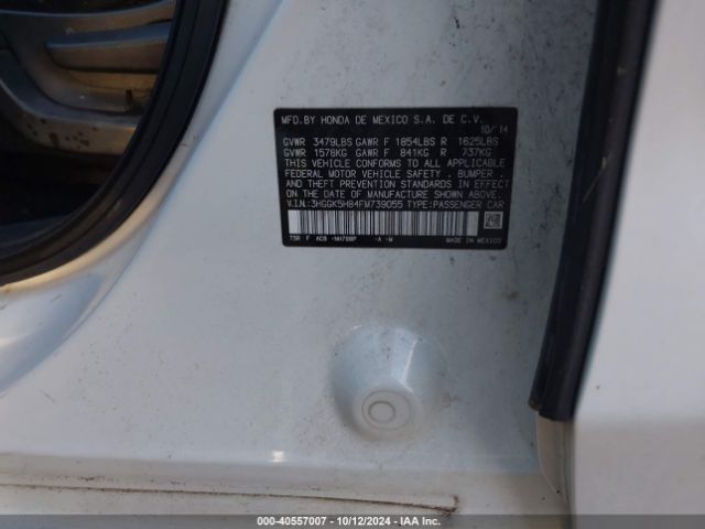 Photo 8 VIN: 3HGGK5H84FM739055 - HONDA FIT 