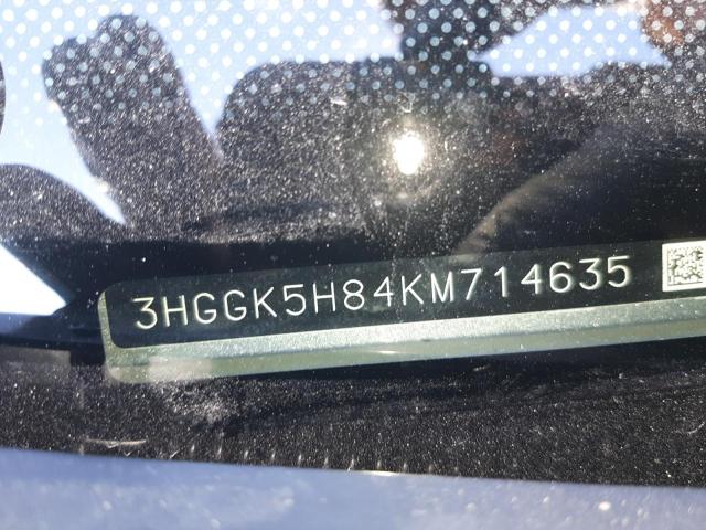 Photo 11 VIN: 3HGGK5H84KM714635 - HONDA FIT EX 