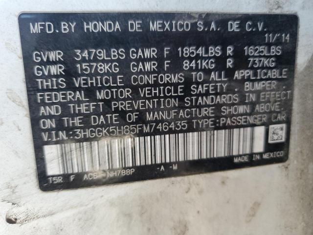 Photo 12 VIN: 3HGGK5H85FM746435 - HONDA FIT 