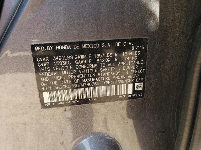 Photo 11 VIN: 3HGGK5H85FM766765 - HONDA FIT EX 