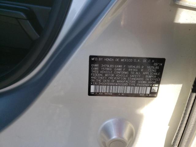 Photo 9 VIN: 3HGGK5H86FM703285 - HONDA FIT EX 