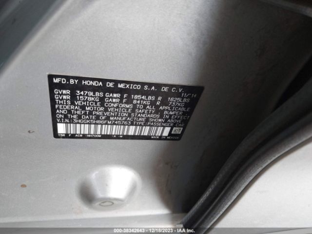 Photo 8 VIN: 3HGGK5H86FM745763 - HONDA FIT 