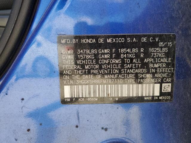 Photo 11 VIN: 3HGGK5H86FM787110 - HONDA FIT 