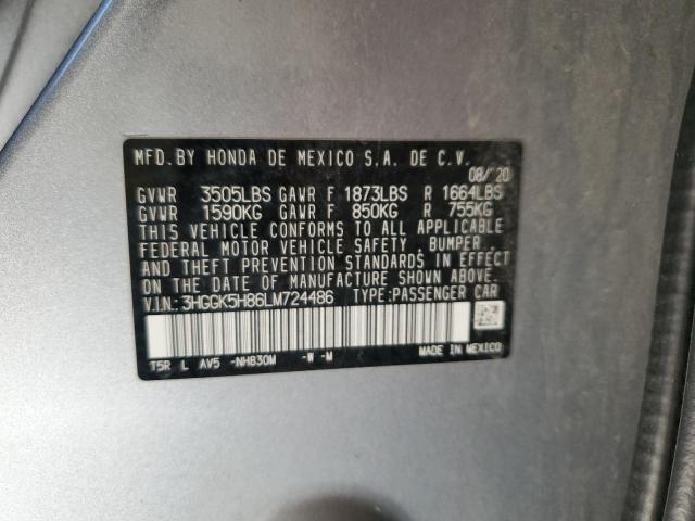 Photo 12 VIN: 3HGGK5H86LM724486 - HONDA FIT EX 