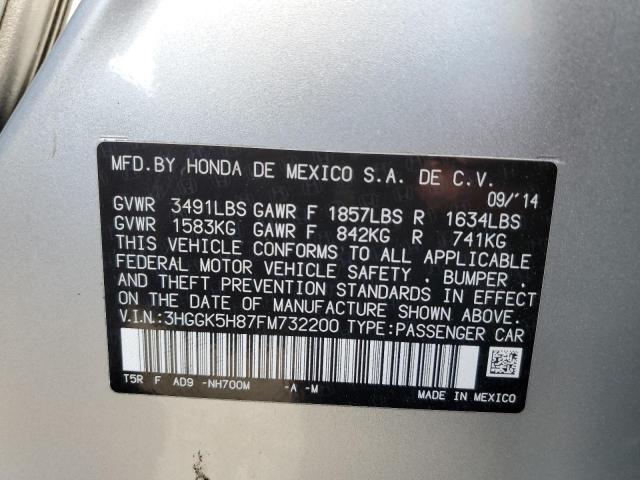 Photo 9 VIN: 3HGGK5H87FM732200 - HONDA FIT EX 