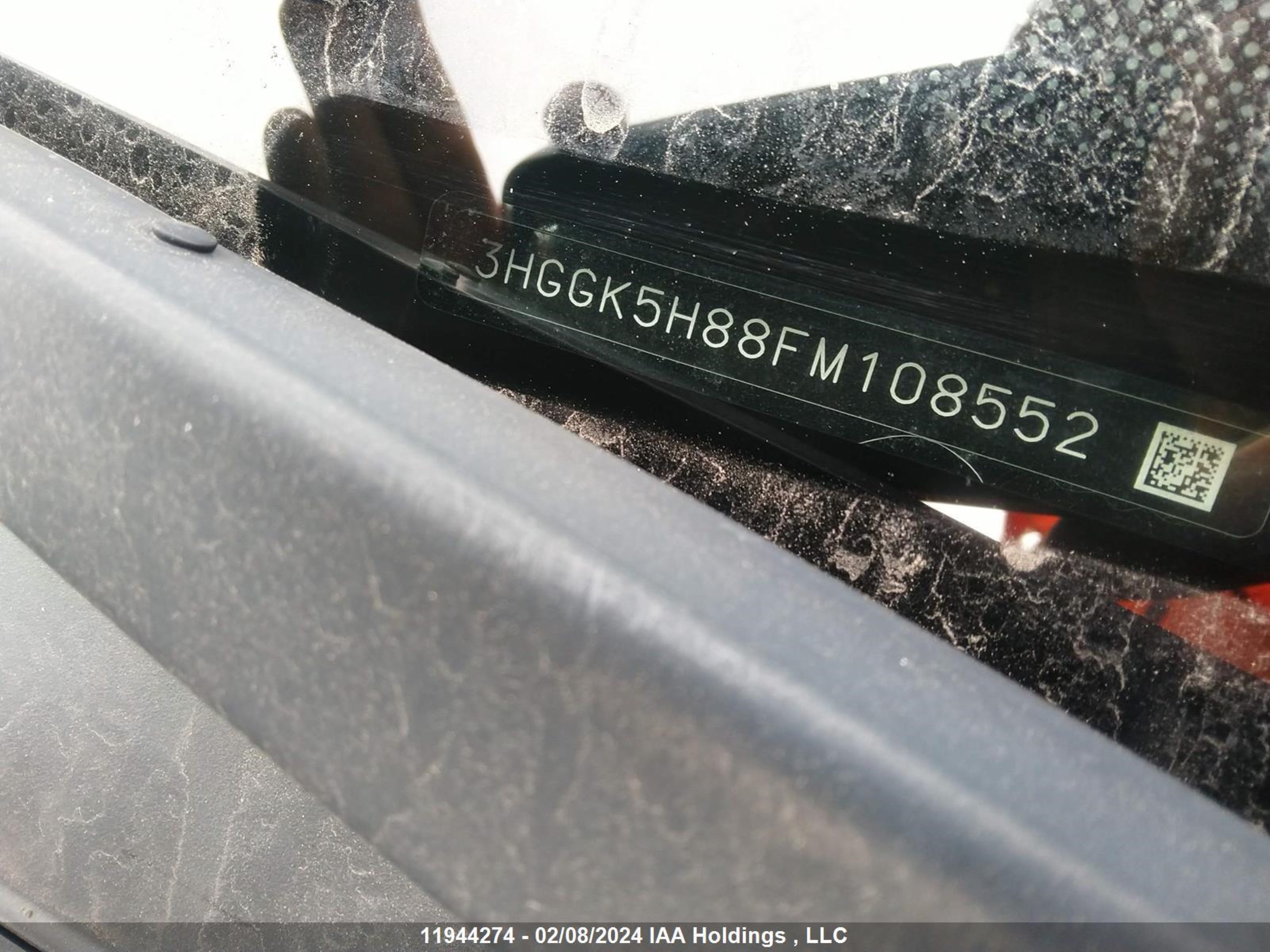 Photo 8 VIN: 3HGGK5H88FM108552 - HONDA FIT 