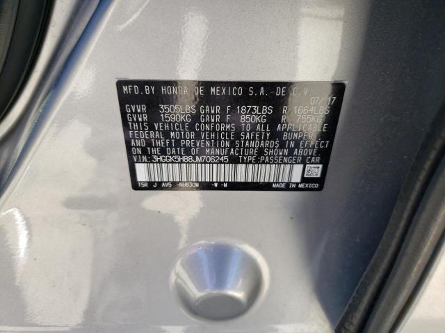 Photo 9 VIN: 3HGGK5H88JM706245 - HONDA FIT EX 