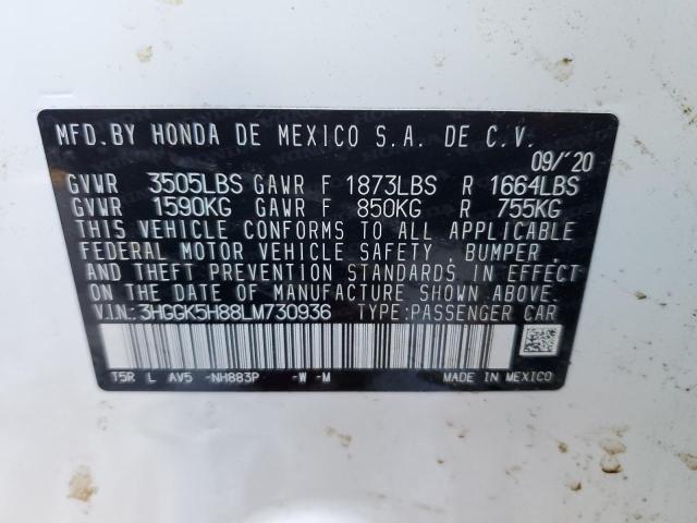 Photo 11 VIN: 3HGGK5H88LM730936 - HONDA FIT 