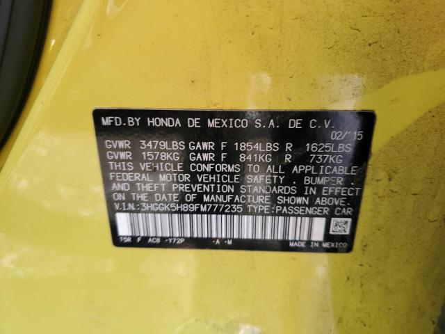 Photo 9 VIN: 3HGGK5H89FM777235 - HONDA FIT EX 