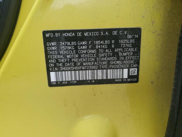 Photo 11 VIN: 3HGGK5H8XFM723992 - HONDA FIT EX 