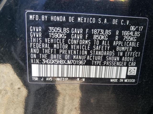 Photo 11 VIN: 3HGGK5H8XJM701967 - HONDA FIT EX 