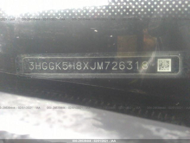 Photo 8 VIN: 3HGGK5H8XJM726318 - HONDA FIT 