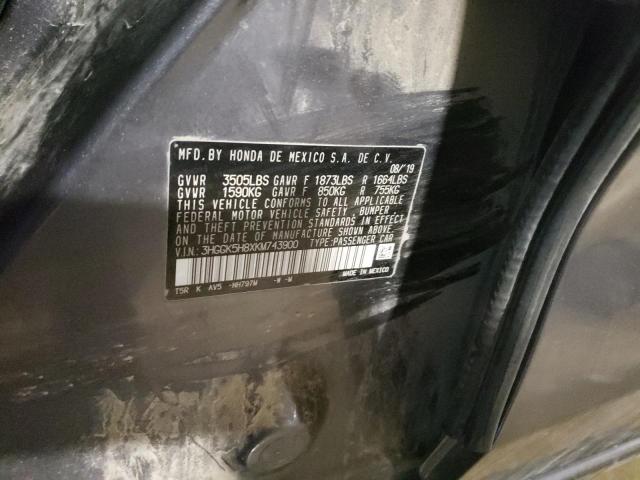 Photo 11 VIN: 3HGGK5H8XKM743900 - HONDA FIT EX 