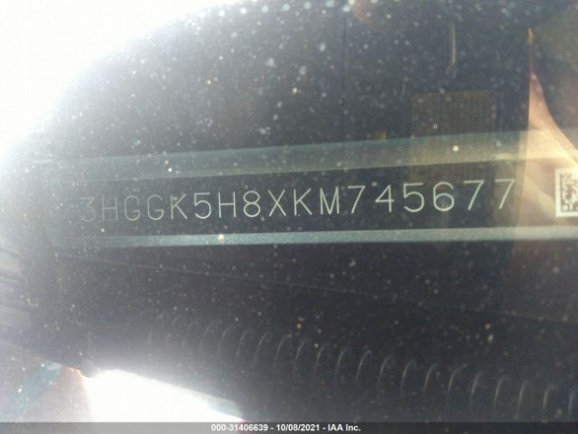 Photo 8 VIN: 3HGGK5H8XKM745677 - HONDA FIT 