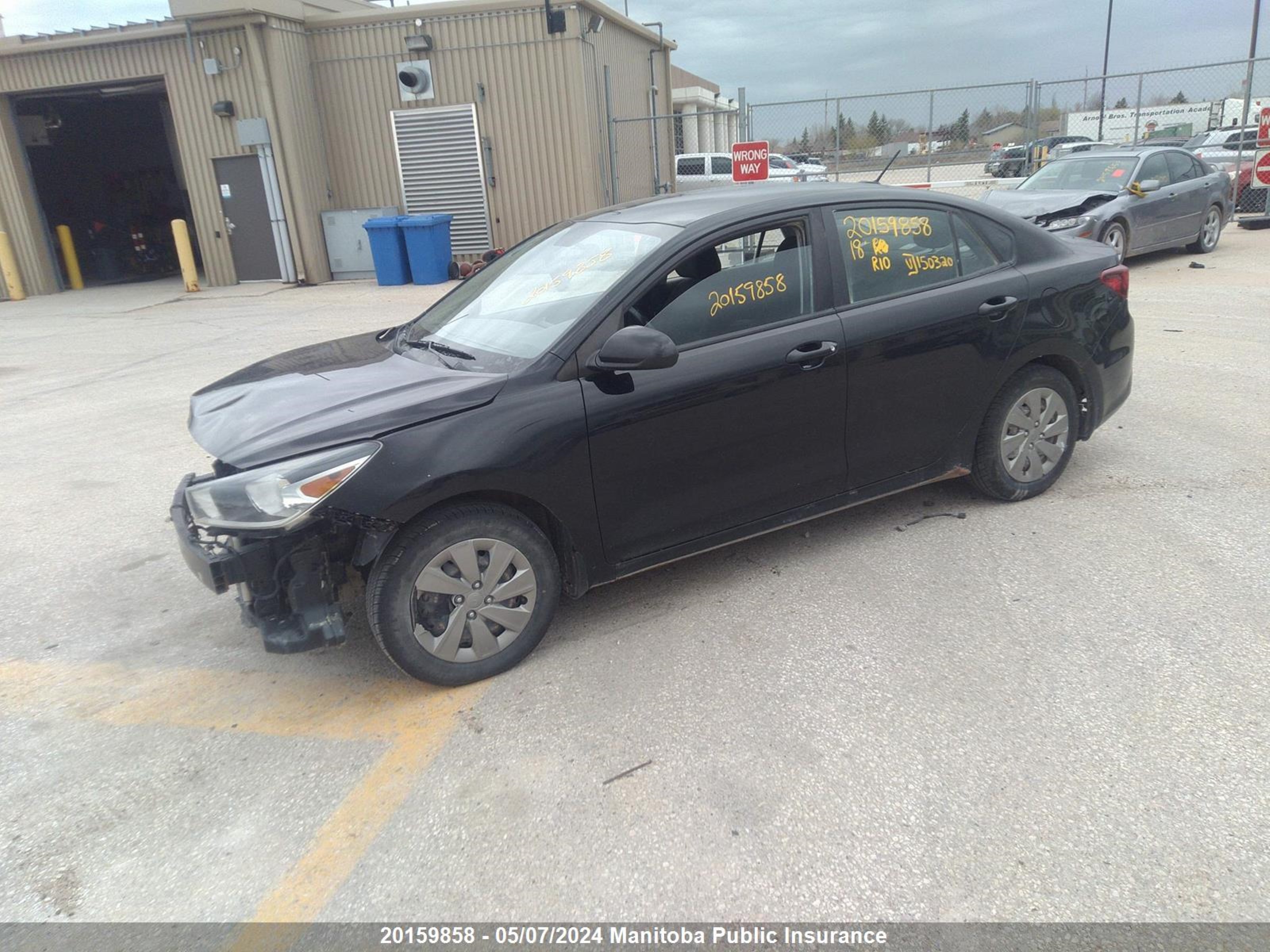 Photo 1 VIN: 3KPA24AB0JE150320 - KIA RIO 