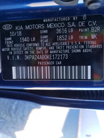 Photo 9 VIN: 3KPA24AB0KE172173 - KIA RIO S 