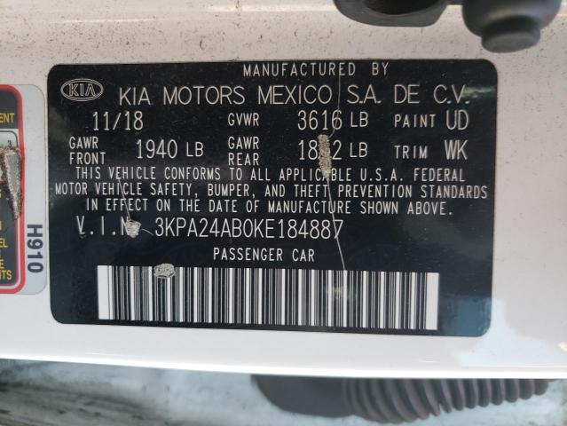 Photo 9 VIN: 3KPA24AB0KE184887 - KIA RIO 