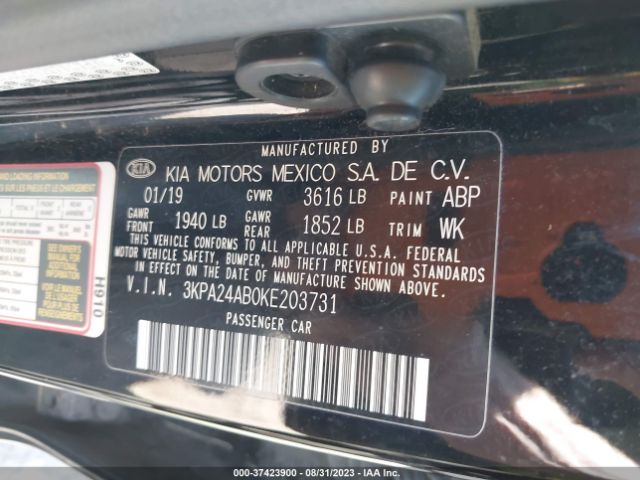 Photo 8 VIN: 3KPA24AB0KE203731 - KIA RIO 