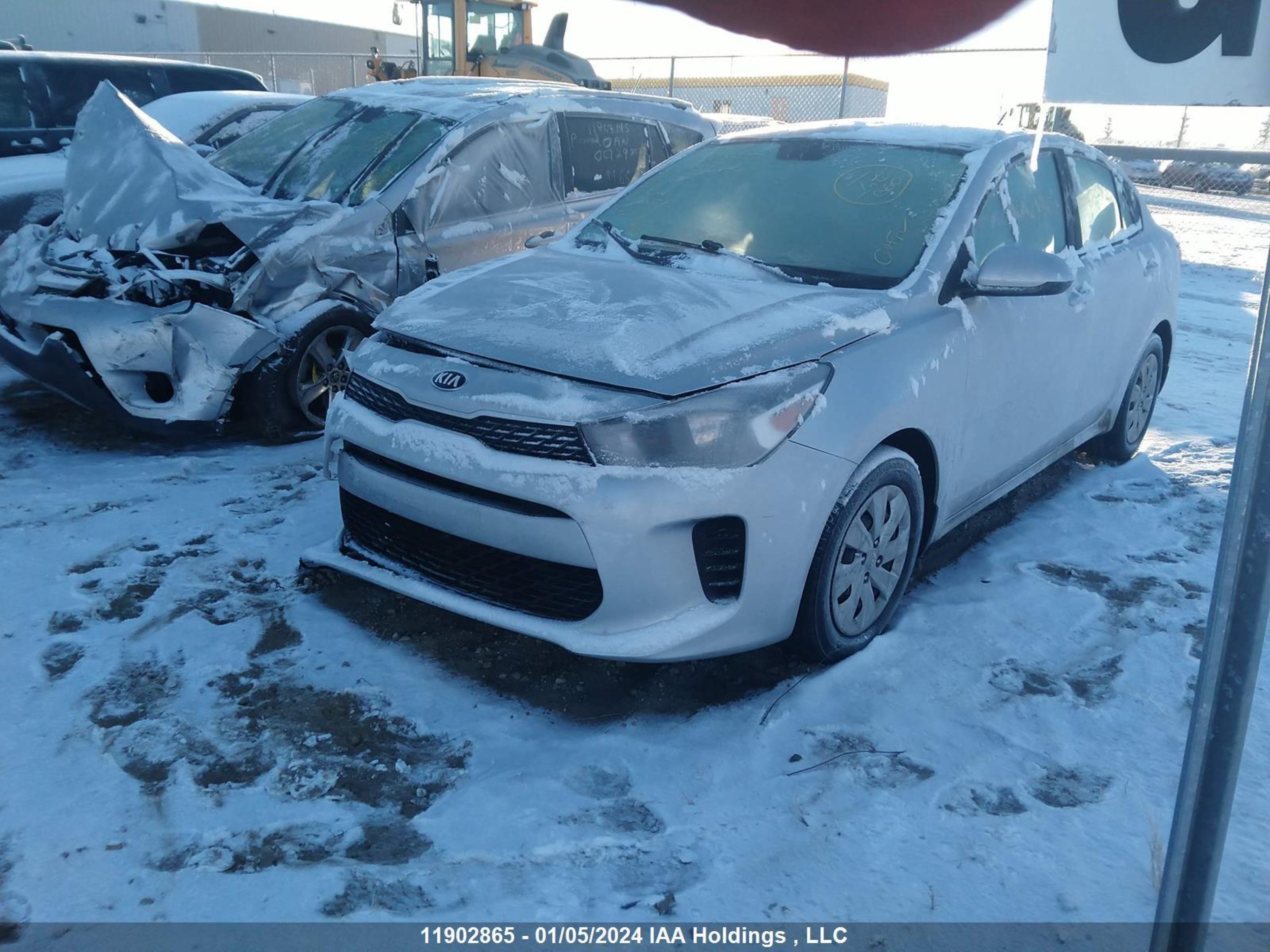 Photo 1 VIN: 3KPA24AB1JE051666 - KIA RIO 