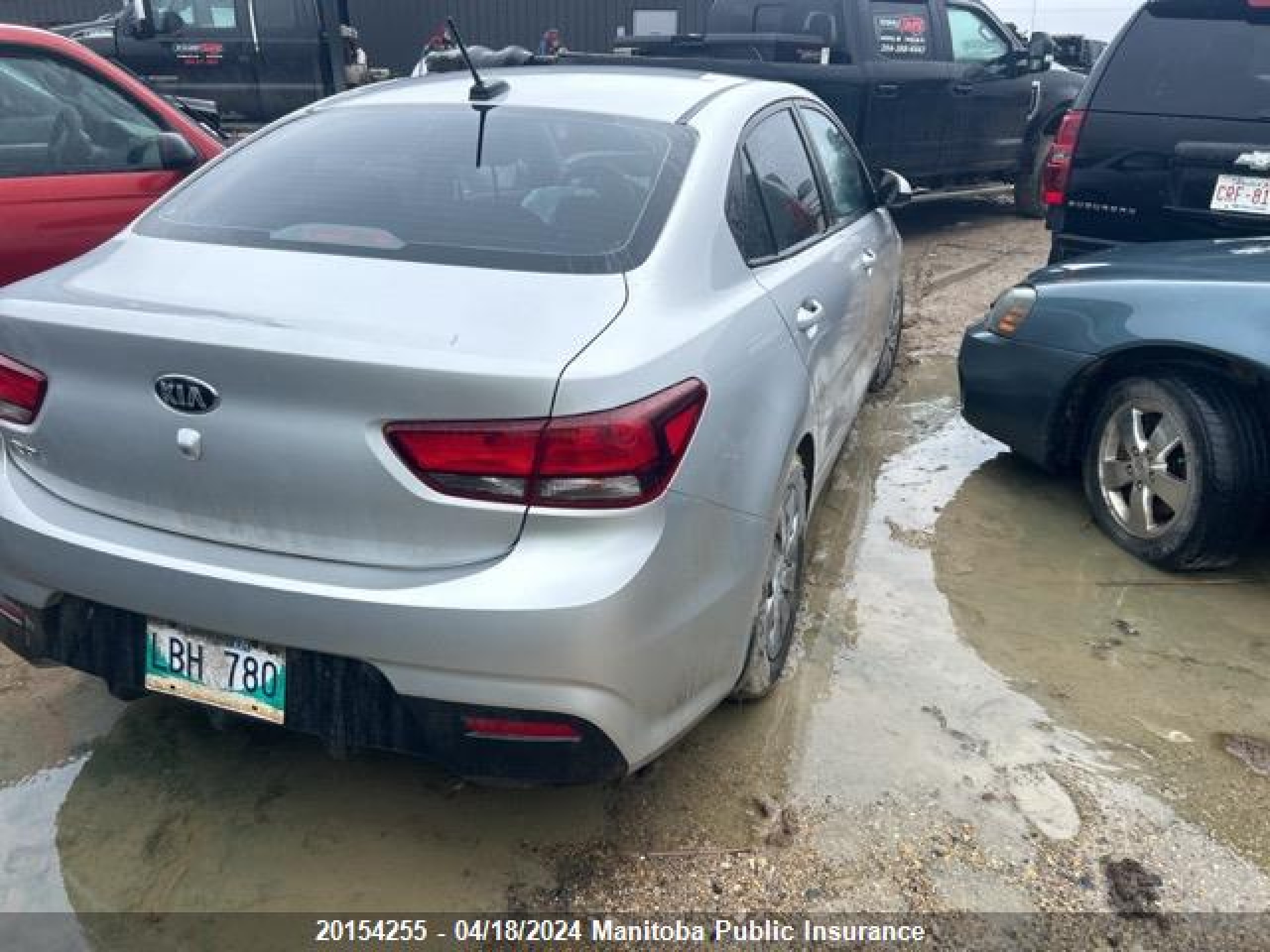 Photo 2 VIN: 3KPA24AB1JE150178 - KIA RIO 