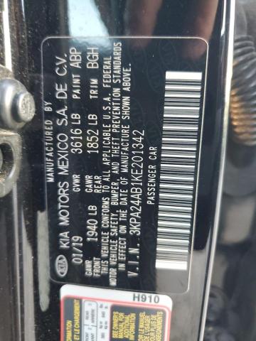 Photo 11 VIN: 3KPA24AB1KE201342 - KIA RIO S 