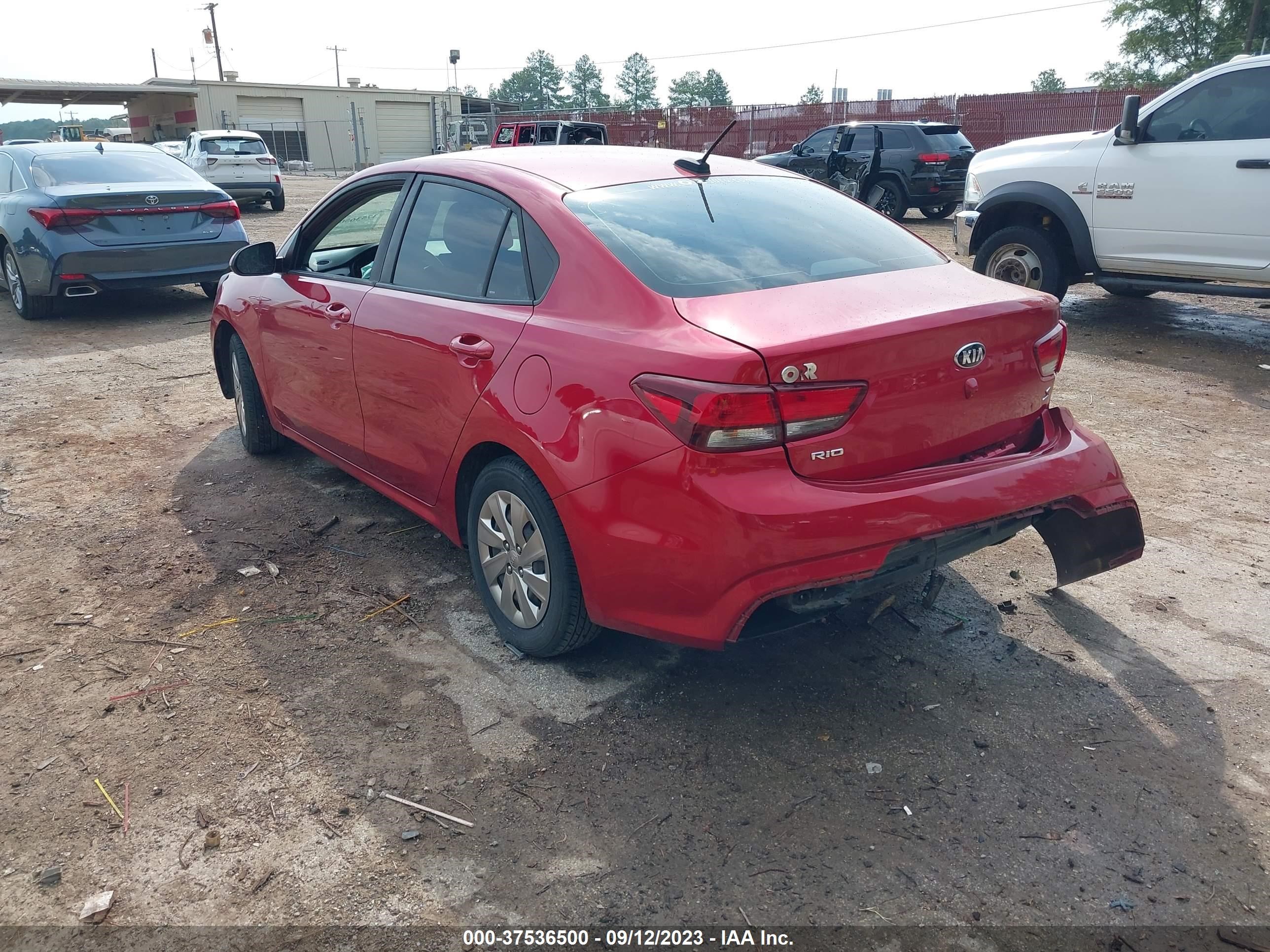 Photo 2 VIN: 3KPA24AB2JE070744 - KIA RIO 