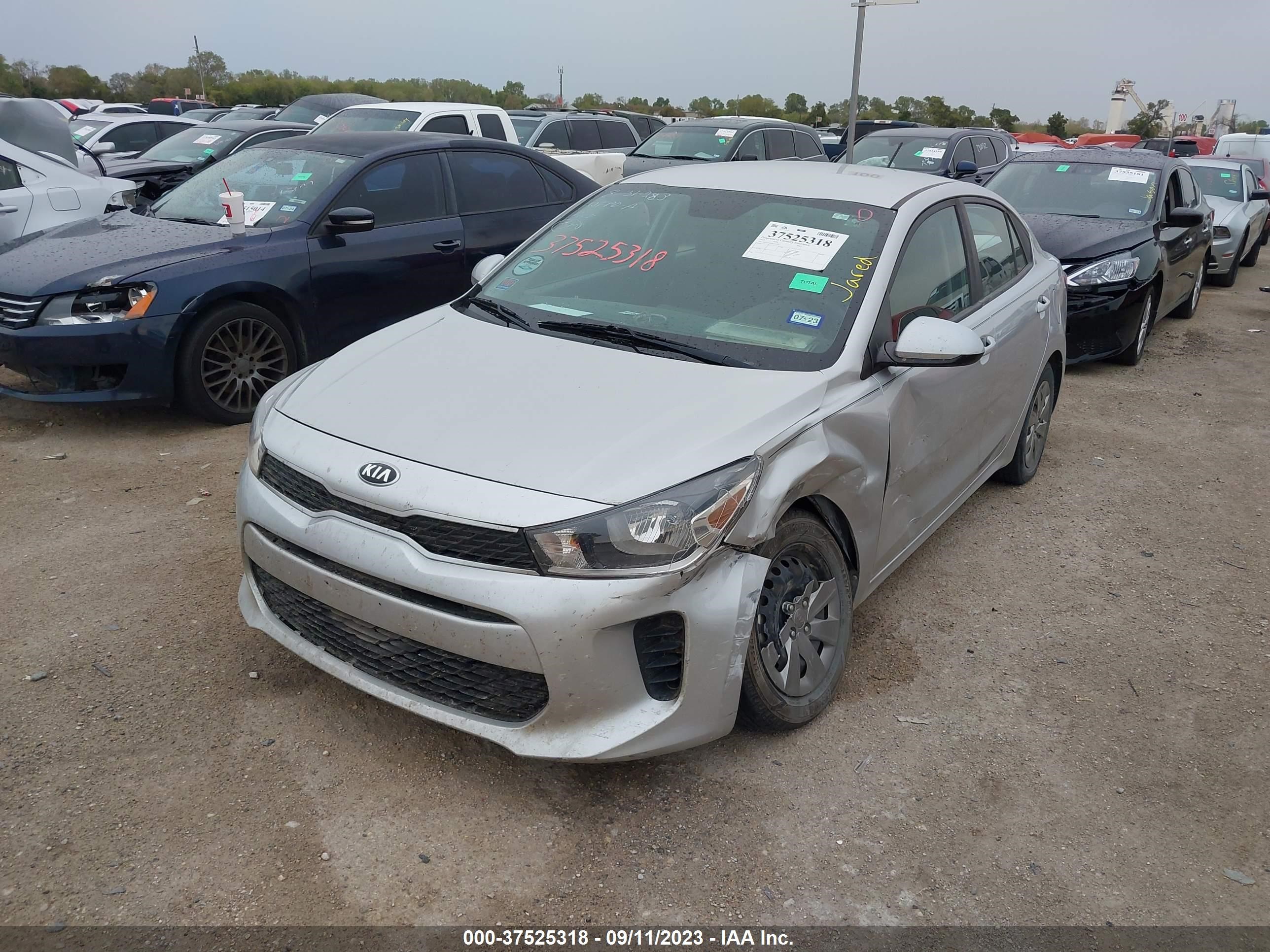 Photo 1 VIN: 3KPA24AB2KE174510 - KIA RIO 