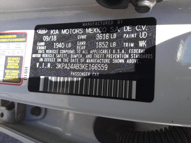 Photo 11 VIN: 3KPA24AB3KE166559 - KIA RIO 