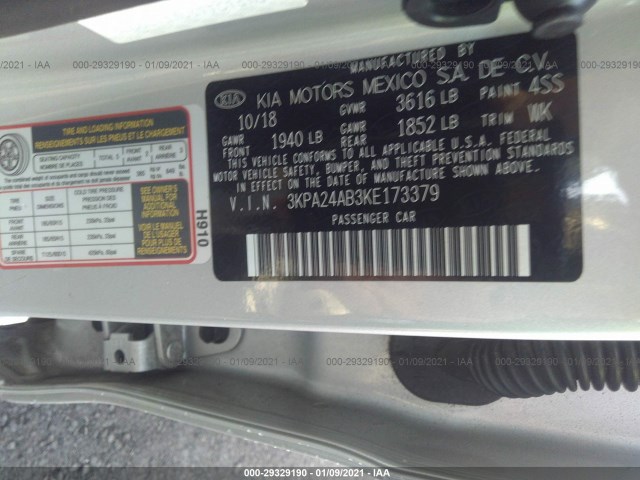 Photo 8 VIN: 3KPA24AB3KE173379 - KIA RIO 