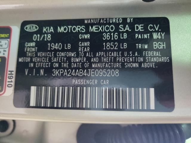 Photo 9 VIN: 3KPA24AB4JE095208 - KIA RIO 