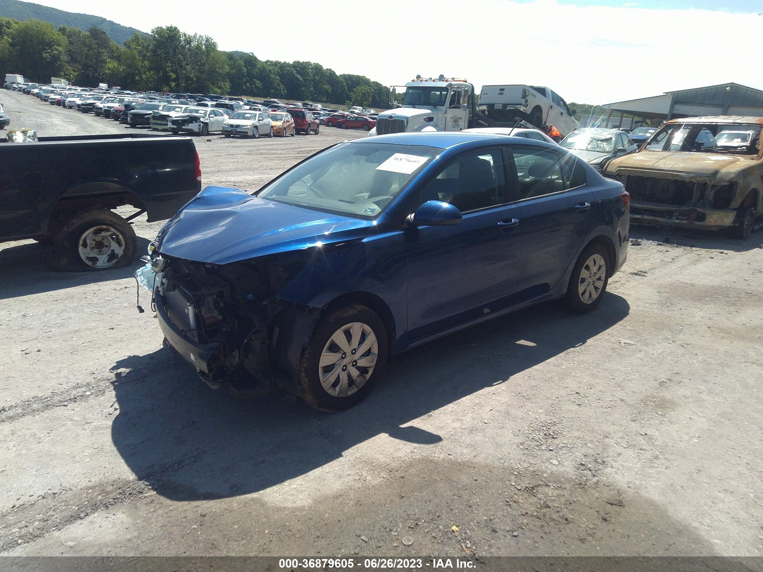 Photo 1 VIN: 3KPA24AB4JE125422 - KIA RIO 