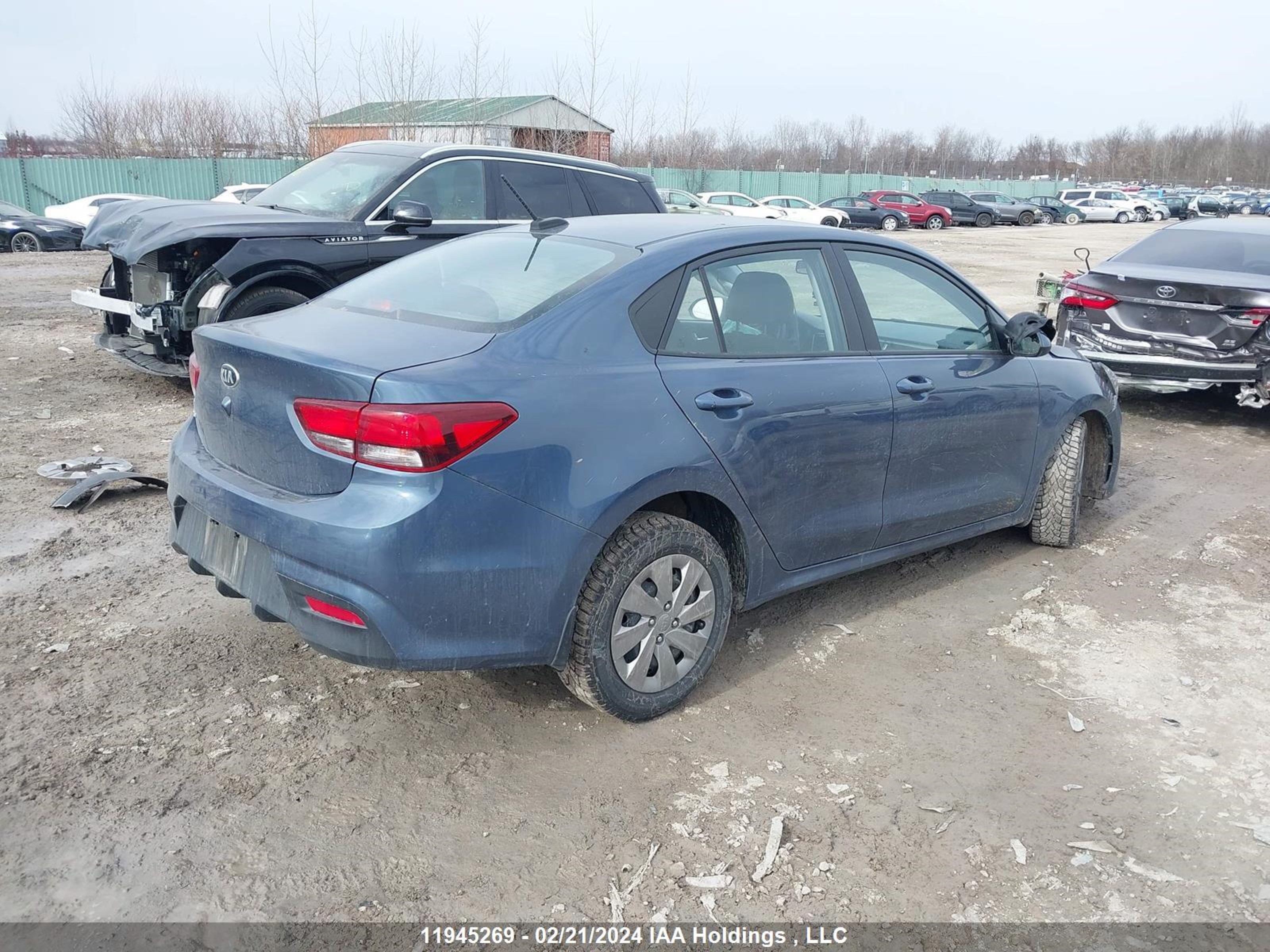 Photo 3 VIN: 3KPA24AB4KE165307 - KIA RIO 