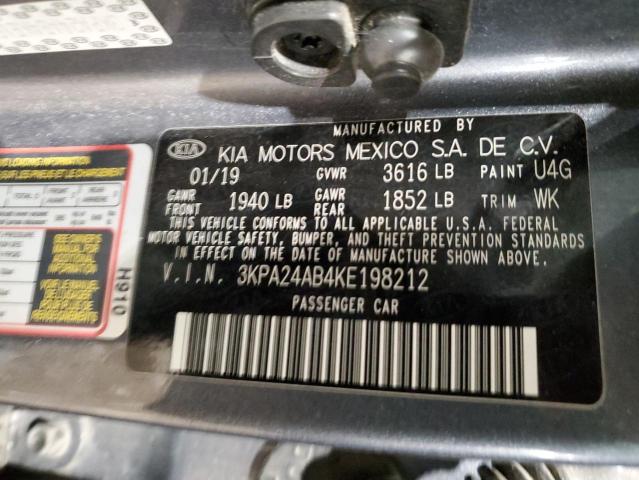 Photo 11 VIN: 3KPA24AB4KE198212 - KIA RIO 