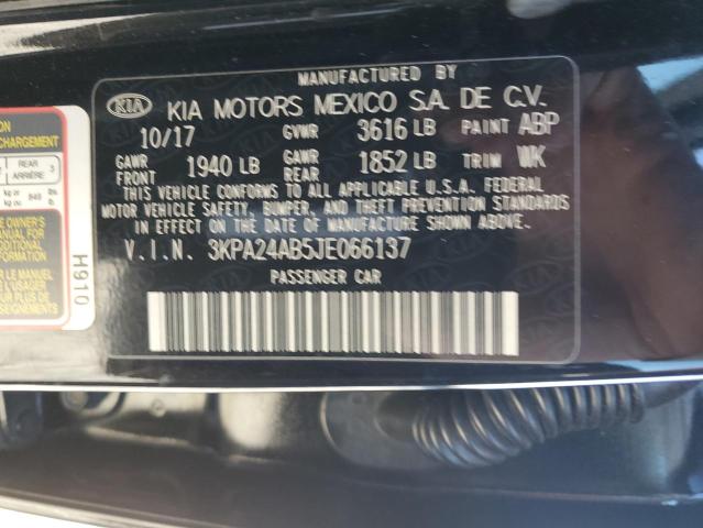 Photo 11 VIN: 3KPA24AB5JE066137 - KIA RIO LX 