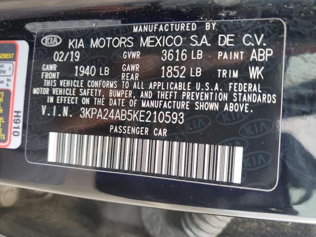 Photo 9 VIN: 3KPA24AB5KE210593 - KIA RIO S 