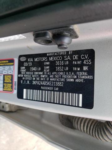 Photo 9 VIN: 3KPA24AB5KE213882 - KIA RIO S 