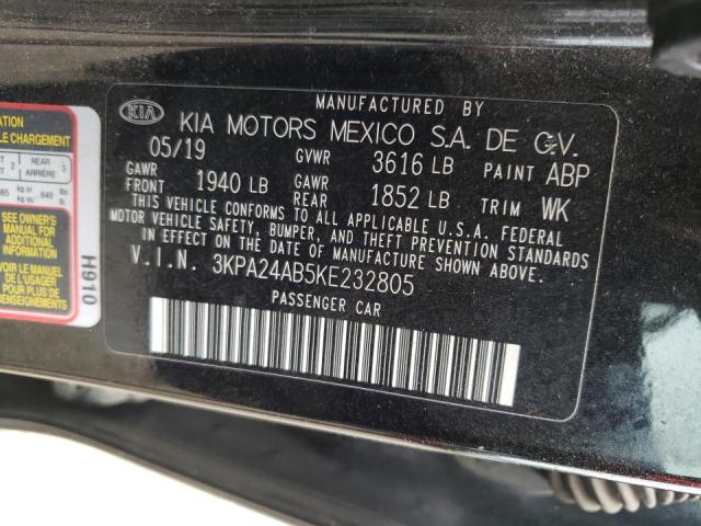 Photo 9 VIN: 3KPA24AB5KE232805 - KIA RIO S 