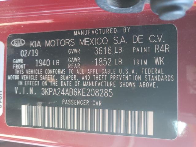 Photo 11 VIN: 3KPA24AB6KE208285 - KIA RIO 