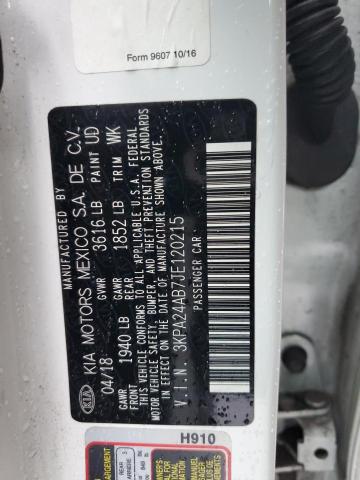 Photo 11 VIN: 3KPA24AB7JE120215 - KIA RIO 