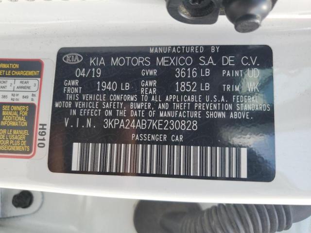 Photo 12 VIN: 3KPA24AB7KE230828 - KIA RIO S 